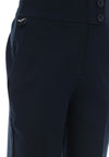 Hunter Girls Straight Leg School Trousers, Navy