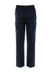 Hunter Girls Straight Leg School Trousers, Navy