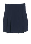 Hunter Girls Navy Plaited School Skirt