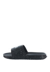Hype Kids Mono Speckle Slider Sandals, Black