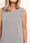 Inco Solid Colour Vest Top, Grey
