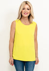 Inco Solid Colour Vest Top, Lime