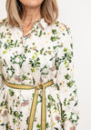iBlues Pulce Wildflower Print Shirt Dress, Cream Multi