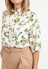 iBlues Parata Wildflower Print Blouse, Cream Multi