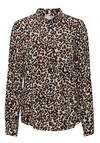 Ichi Elima Flow Shirt, Leopard Mix