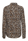 Ichi Elima Flow Shirt, Leopard Mix