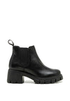 Igi & Co. Leather Chunky Heel Chelsea Boot, Black
