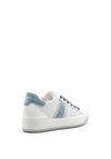 Igi & Co Perforated Leather Chunky Trainers, White & Blue
