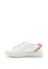 Igi & Co Key Platform Sole Sustainable Trainers, White & Pink