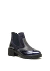 Igi & Co. Leather Brogue Chelsea Boots, Navy