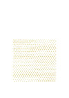 Ihr Art Deco Embossed Dot Napkins, Gold