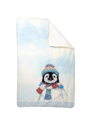 IHR Penguin Blanket, Blue