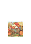 IHR Pumpkin Crop Napkins, Multi