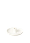 IHR Ceramic Candle Holder, White
