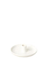 IHR Ceramic Candle Holder, White
