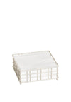 IHR Napkin Holder, White