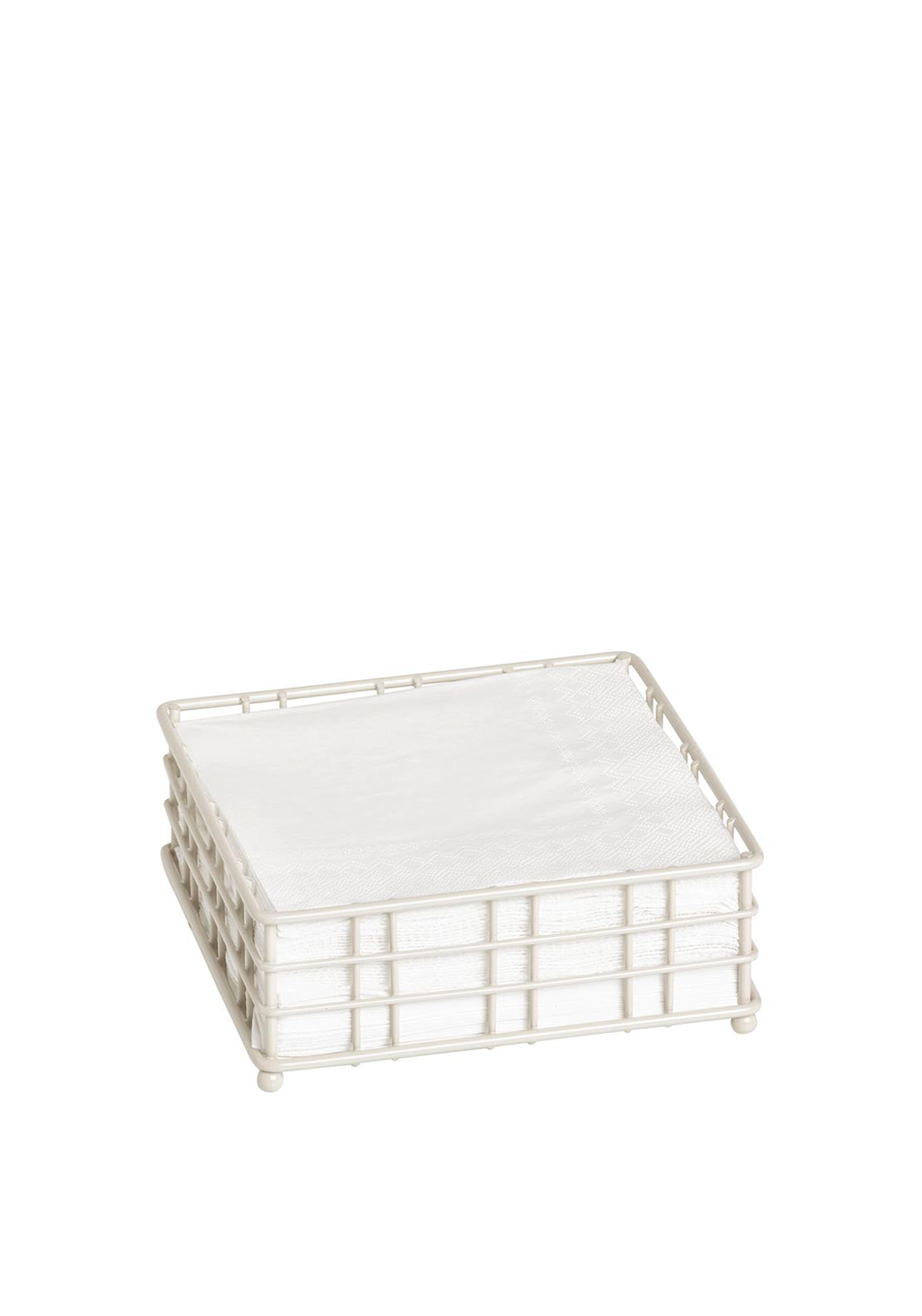 IHR Napkin Holder, White