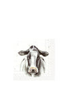 IHR Farm Friends Cow Napkins, White Multi