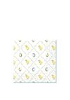 IHR Easter Square Napkins, White Multi