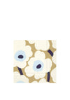 IHR Unikko Napkins, Cream & Gold