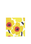 IHR Unikko Napkins, Yellow Multi