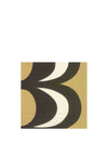 IHR Kaivo Napkins, Cream & Black