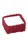Ideal Home Range Woven Paper Napkin Holder, Red