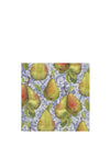 IHR Classical Pears Napkins, Blue Multi