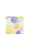 IHR Summer Flower Splash Napkins, Cream Multi