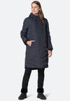 Ilse Jacobsen Peppy Down & Feather Padded Quilted Coat, Navy