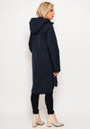 Ilse Jacobsen Rain 128 Long Raincoat, Dark Indigo