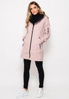 Ilse Jacobsen Rain 37 Hooded Raincoat, Adobe Rose