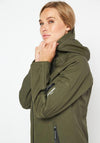 Ilse Jacobsen Rain37 Hooded Long Coat, Khaki
