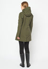 Ilse Jacobsen Rain37 Hooded Long Coat, Khaki