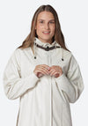 Ilse Jacobsen Rain 71 Light Long Raincoat, Milky Cream