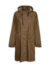 Ilse Jacobsen Rain 71 Light Long Raincoat, Otter