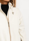 Ilse Jacobsen Rain135B Soft Shell Long Coat, White Sugar
