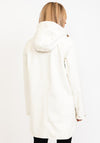 Ilse Jacobsen Rain135B Soft Shell Long Coat, White Sugar