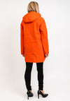 Ilse Jacobsen Rain135B Soft Shell Long Coat, Warm Orange