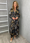 Seventy1 Abstract Maxi Dress, Black Multi