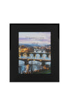 Widdop Impressions Black Glass Photo Frame, 6 x 8