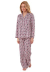 Indigo Sky Print Pyjama Set, Ruby Multi
