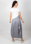 Inco Colour Block Casual Maxi Dress, Grey & White