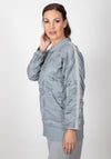 Inco 3D Textured Lightweight Pullover, Grey