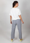 Inco Casual Straight Trousers, Light Grey