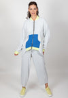 Inco Colour Block Zip Jacket, Grey Multi