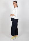 Inco Contrast Pocket Top, Navy