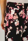 Inwear Zhen Floral Culotte Trousers, Black Multi