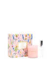Eau Lovely Peony Rose & Wild Apple Mint Candle & Perfume Set