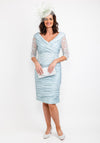 Ispirato Ruched Lace Waist & Sleeve Dress, Willow